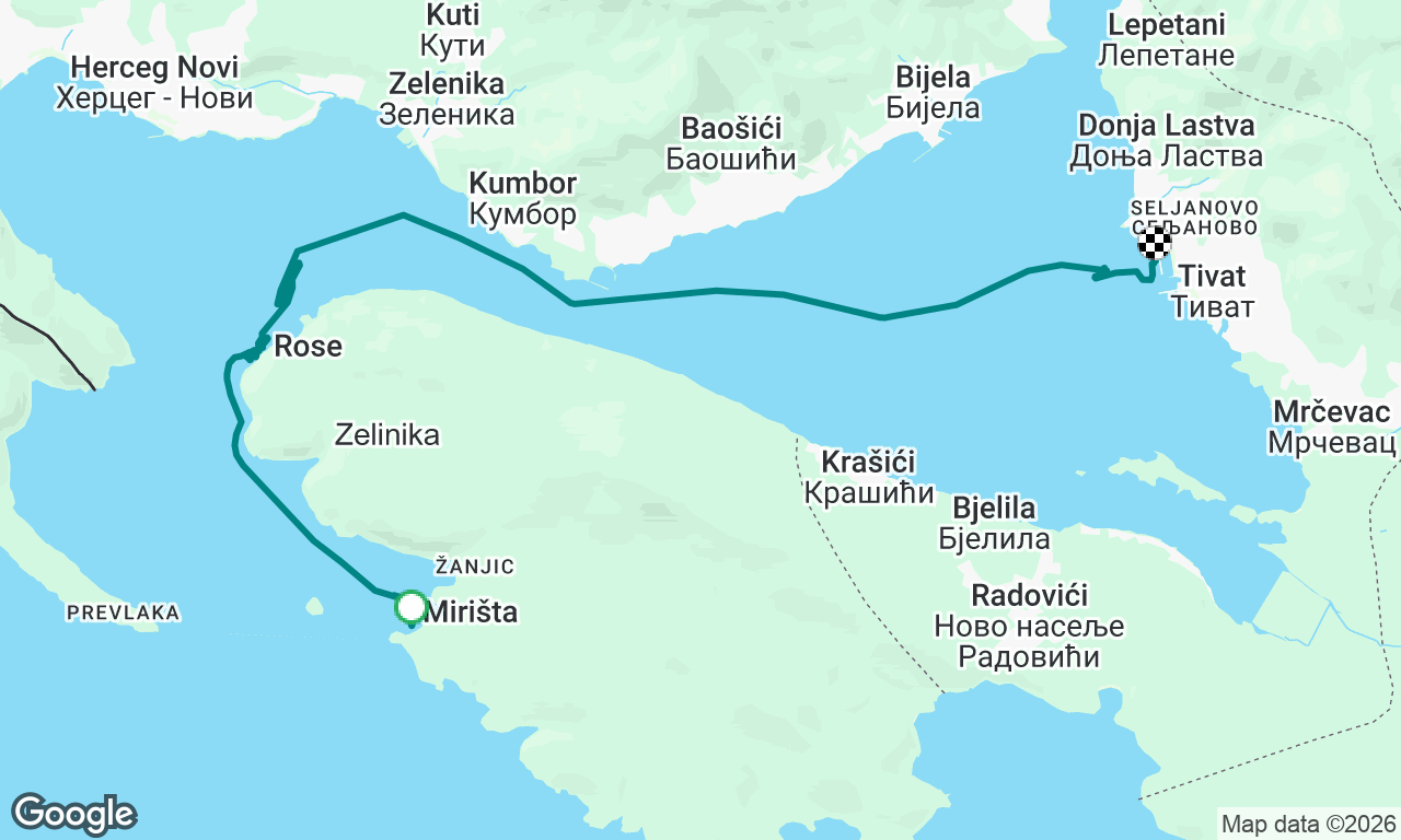 Voyage map