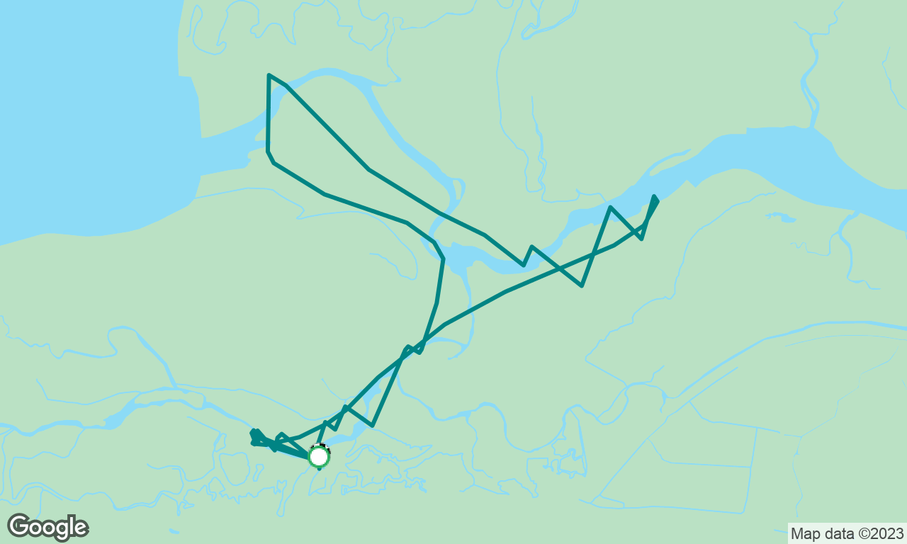 Early morning sail