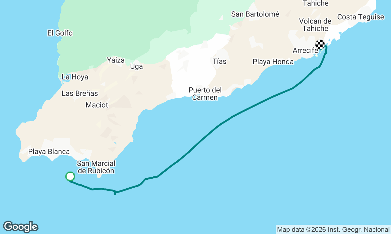 Rubicon to Arrecife