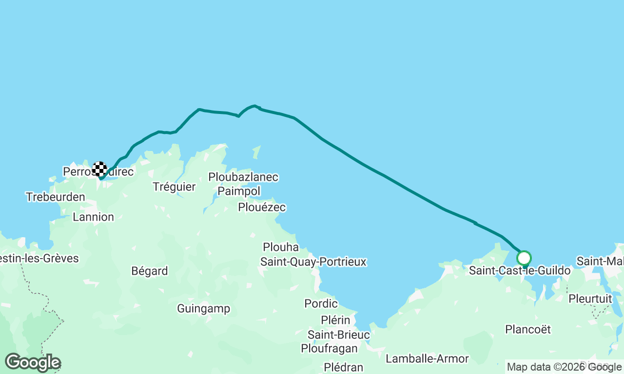 Voyage map