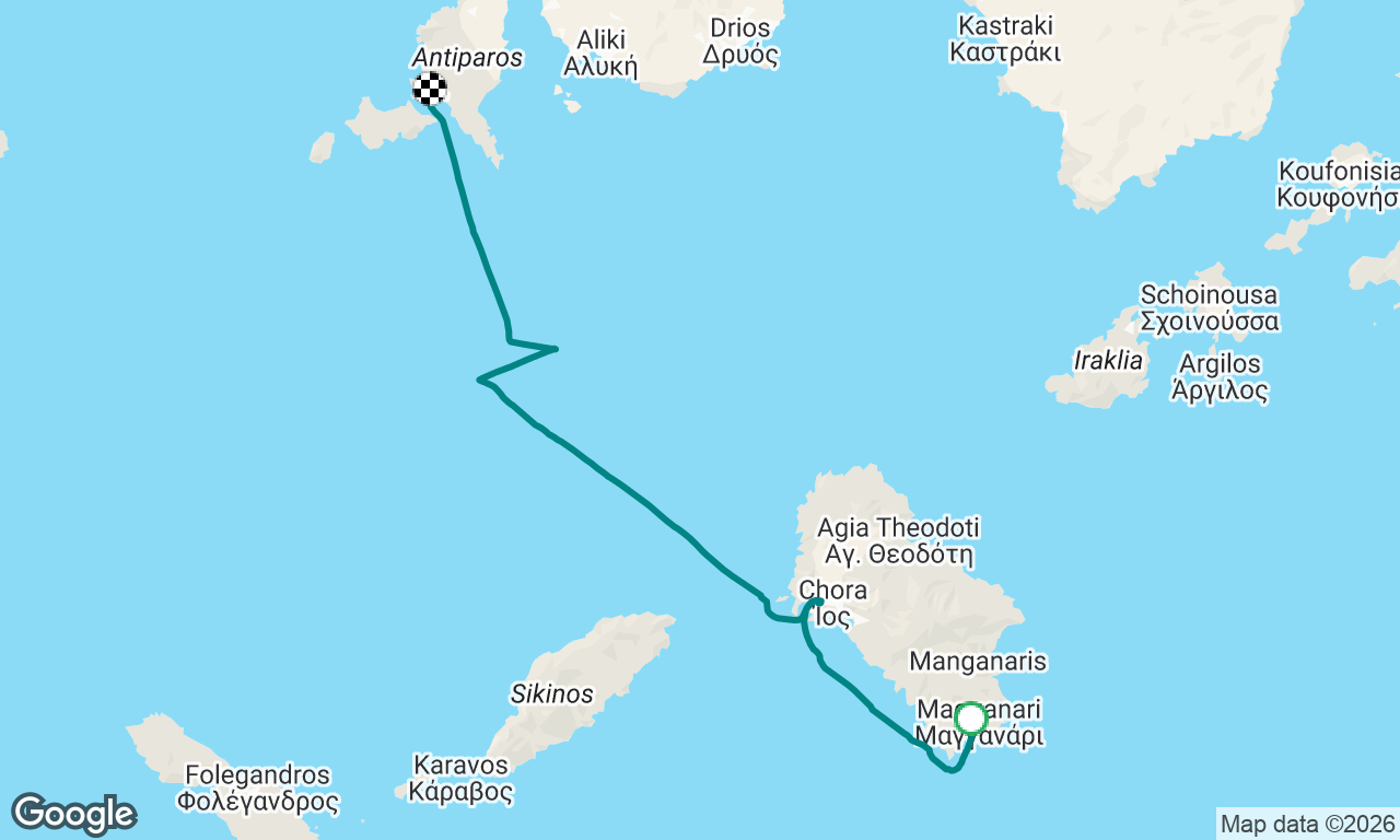 TWOSC Greece 26 Ios to Anti-Paros (Despotiko)