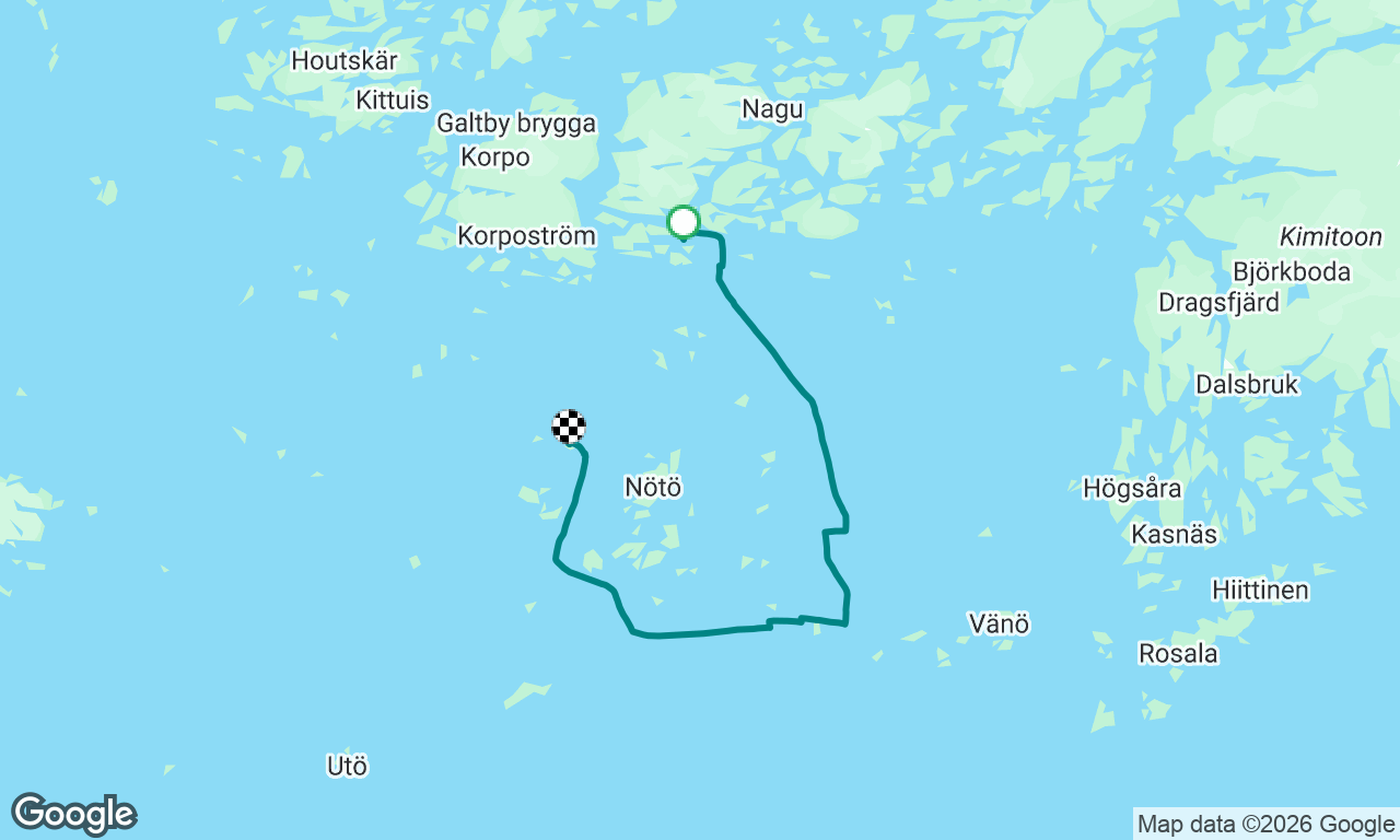 Mellan Tällholm - Hummelskär