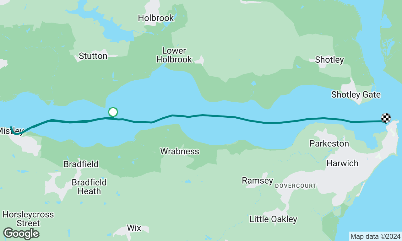 Maningtree to Harwich 