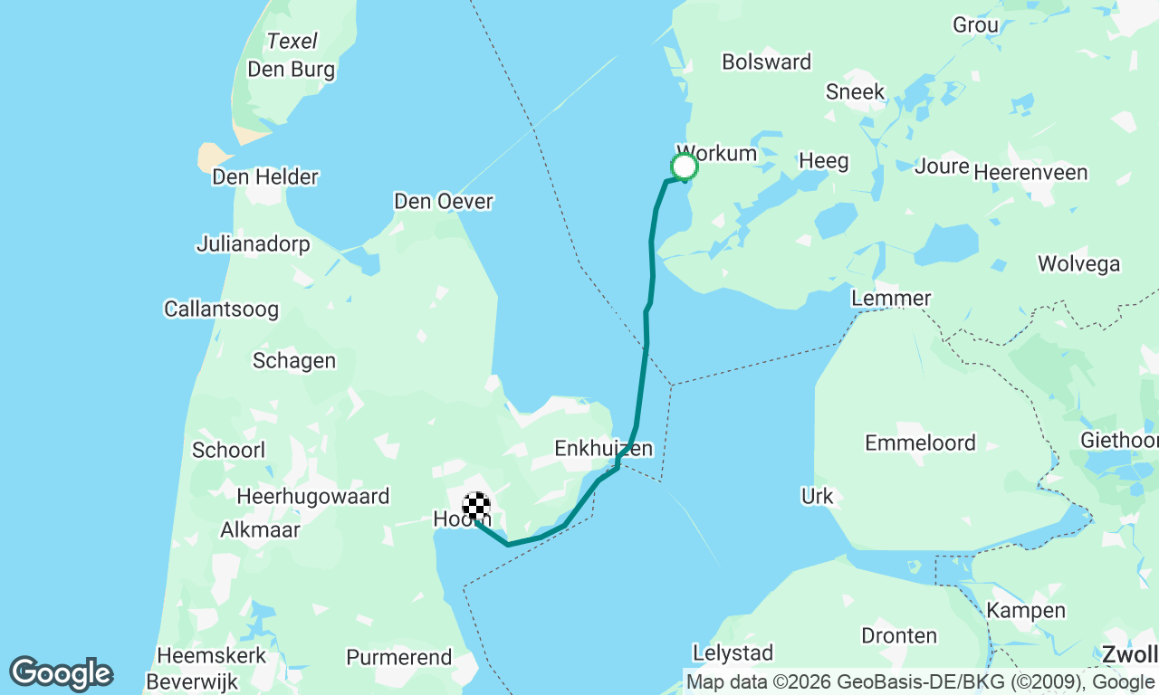 Hylpen to Hoorn