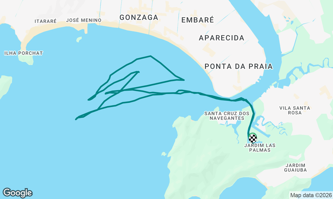 Voyage map