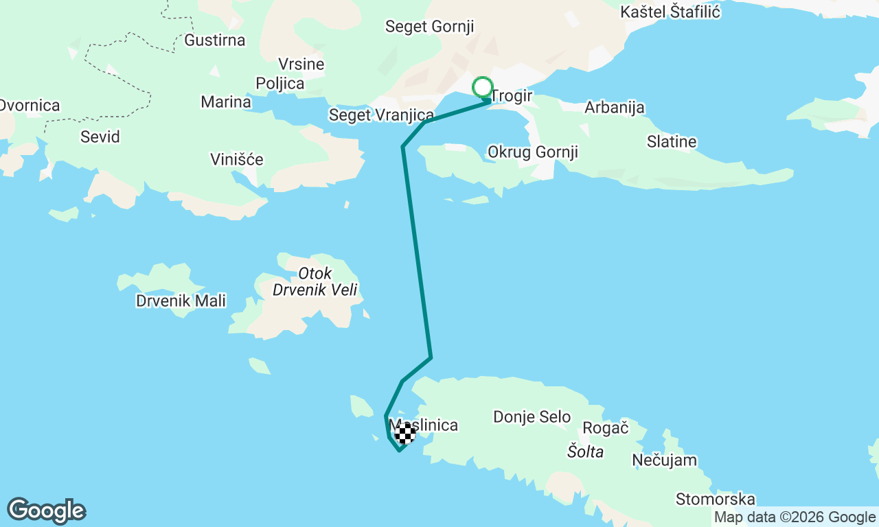Start of Catamaran trip