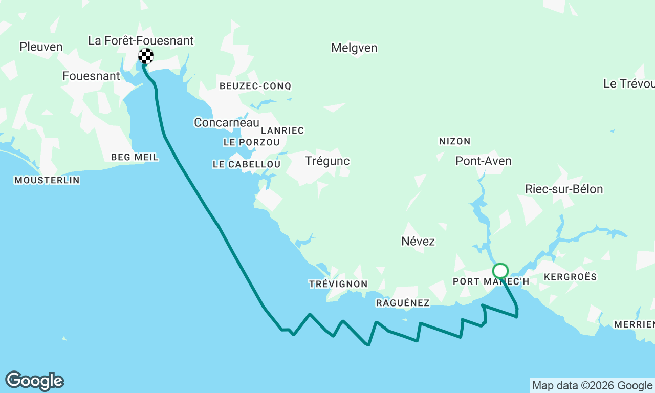 Voyage map