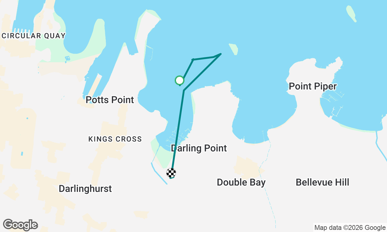 Voyage map
