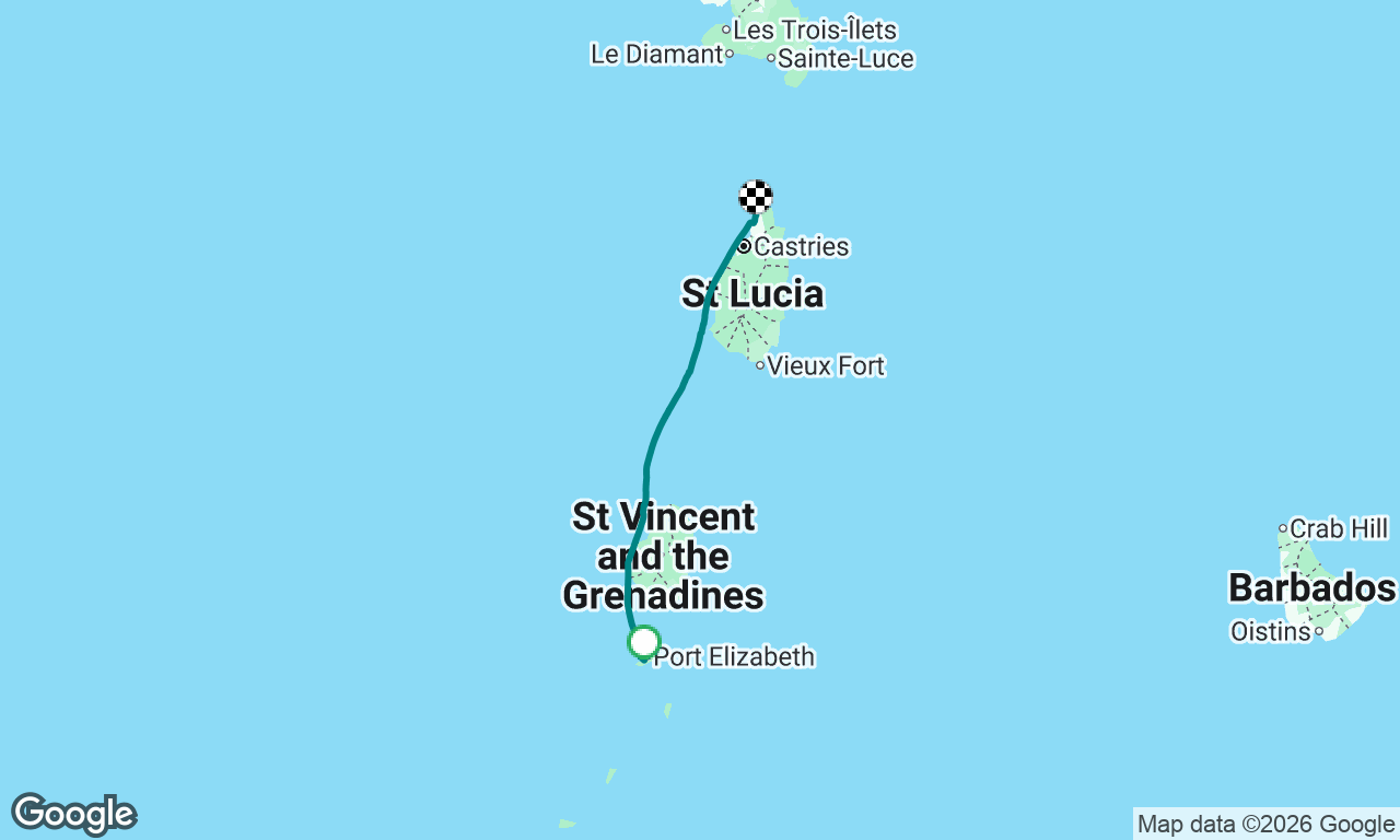 Voyage map