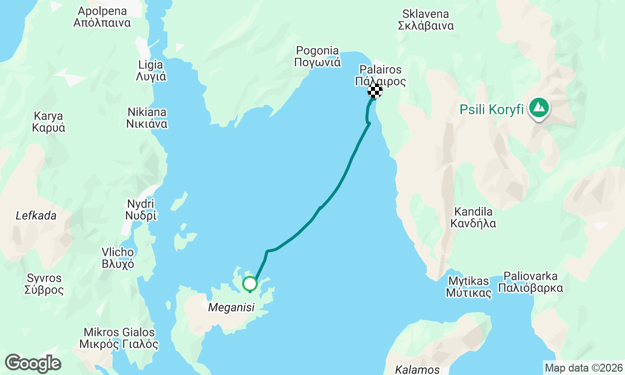 Voyage map
