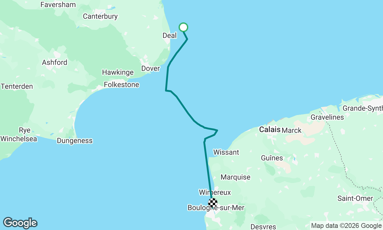 Voyage map