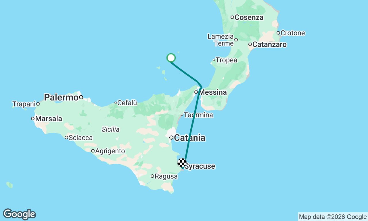 Voyage map