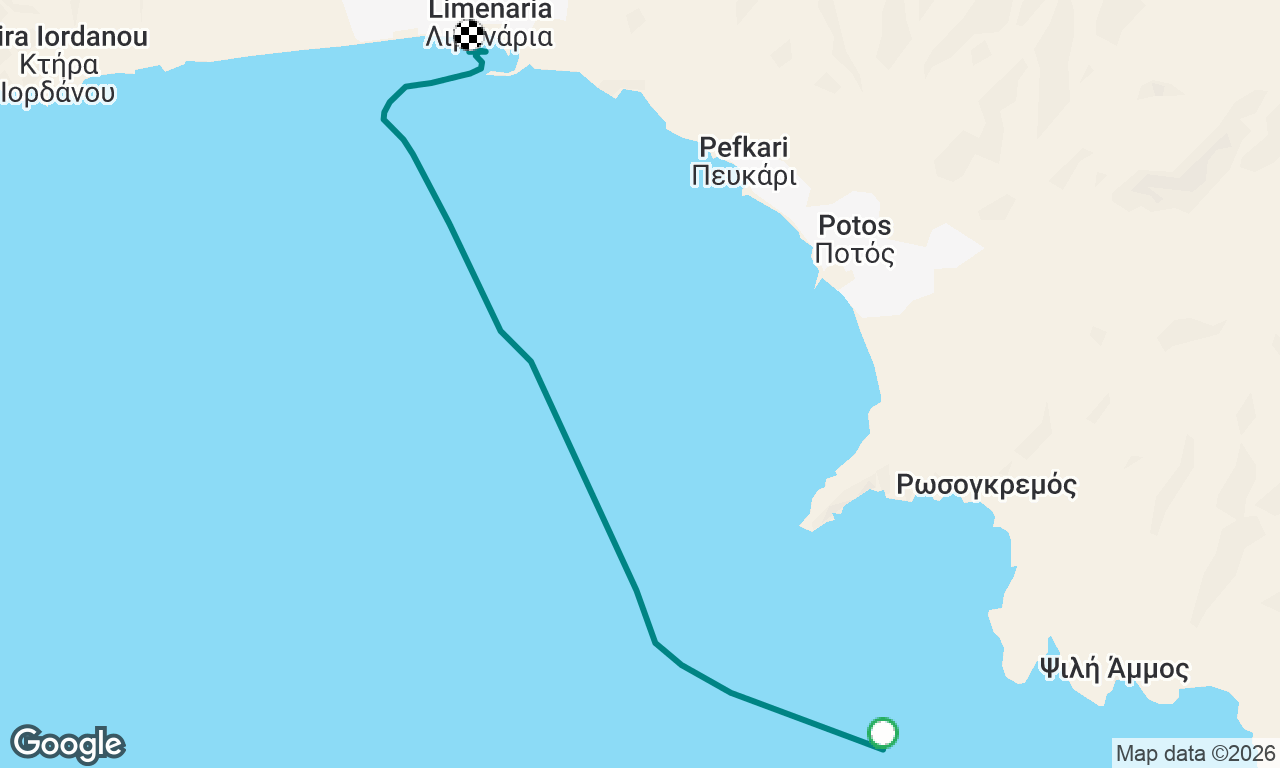 Voyage map