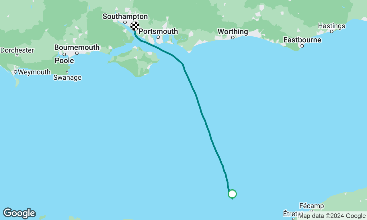 JOG race return Deauville- Cowes