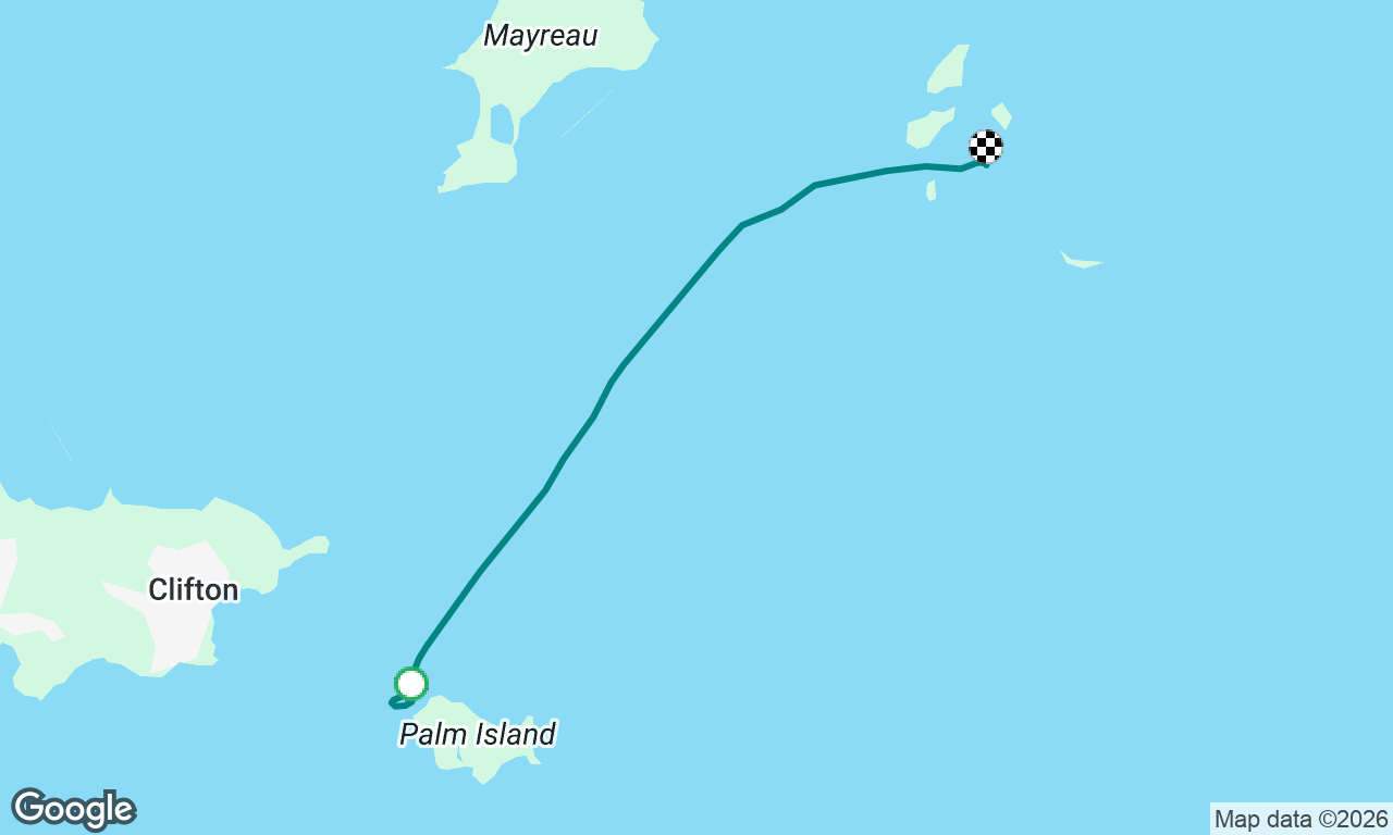 Palm Island to Tobago Cays