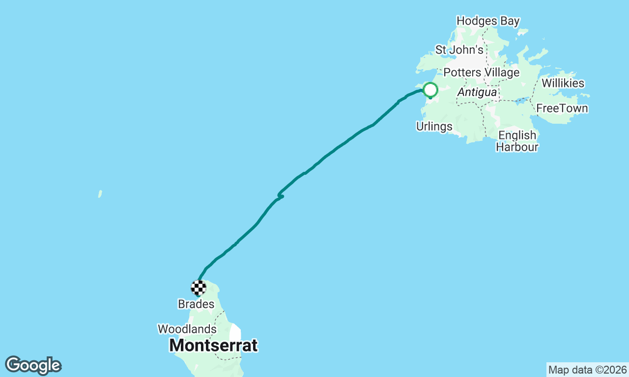 Voyage map