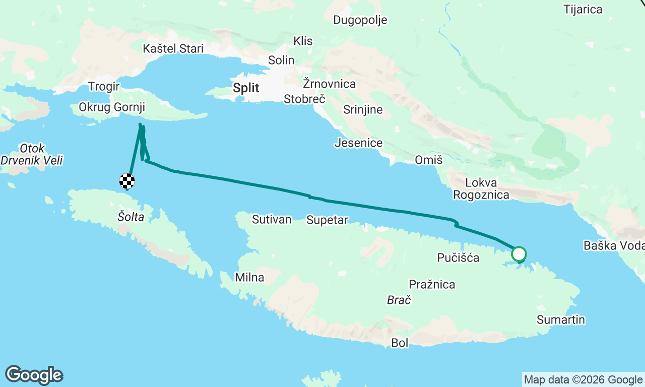 Voyage map