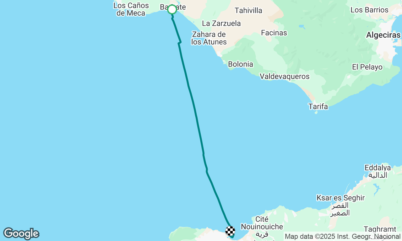 Voyage map