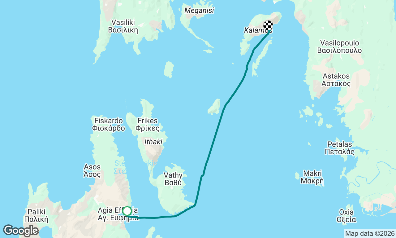 Voyage map