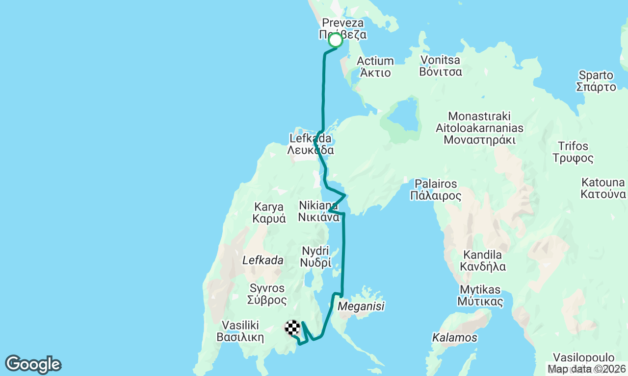 Voyage map