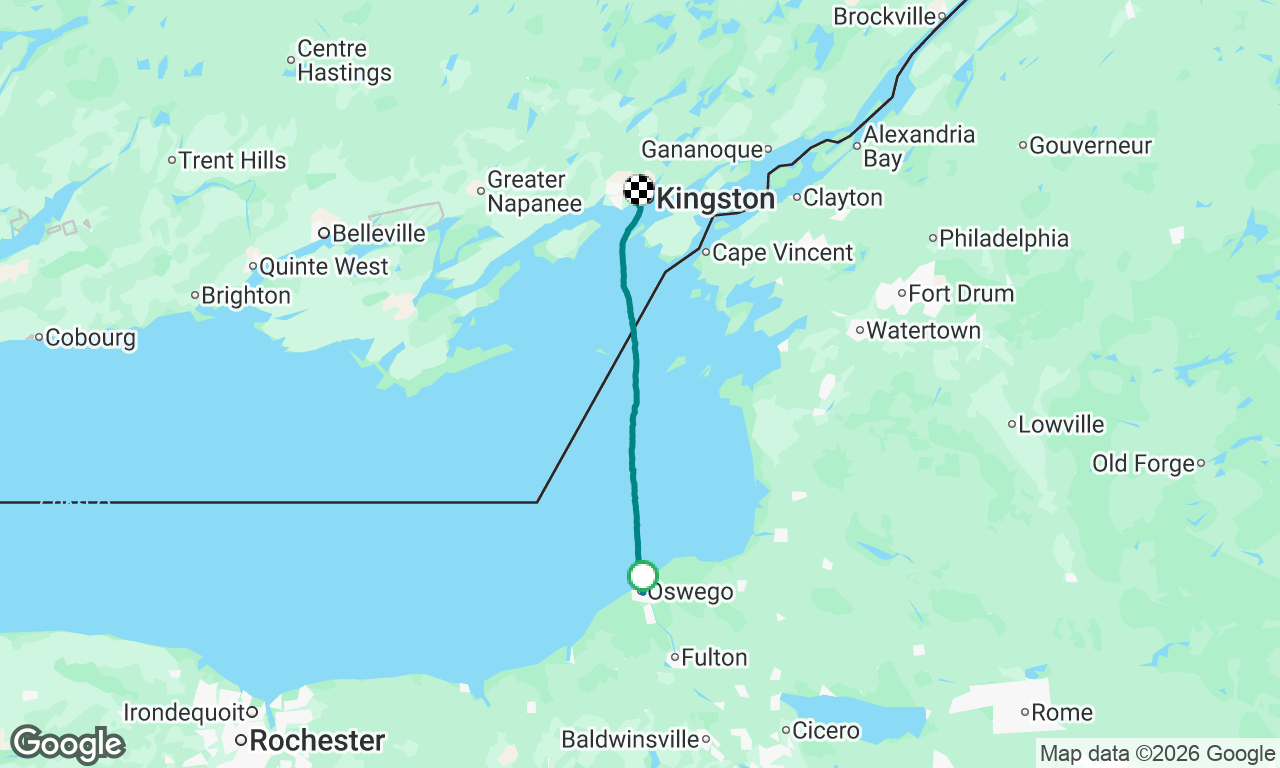 Voyage map