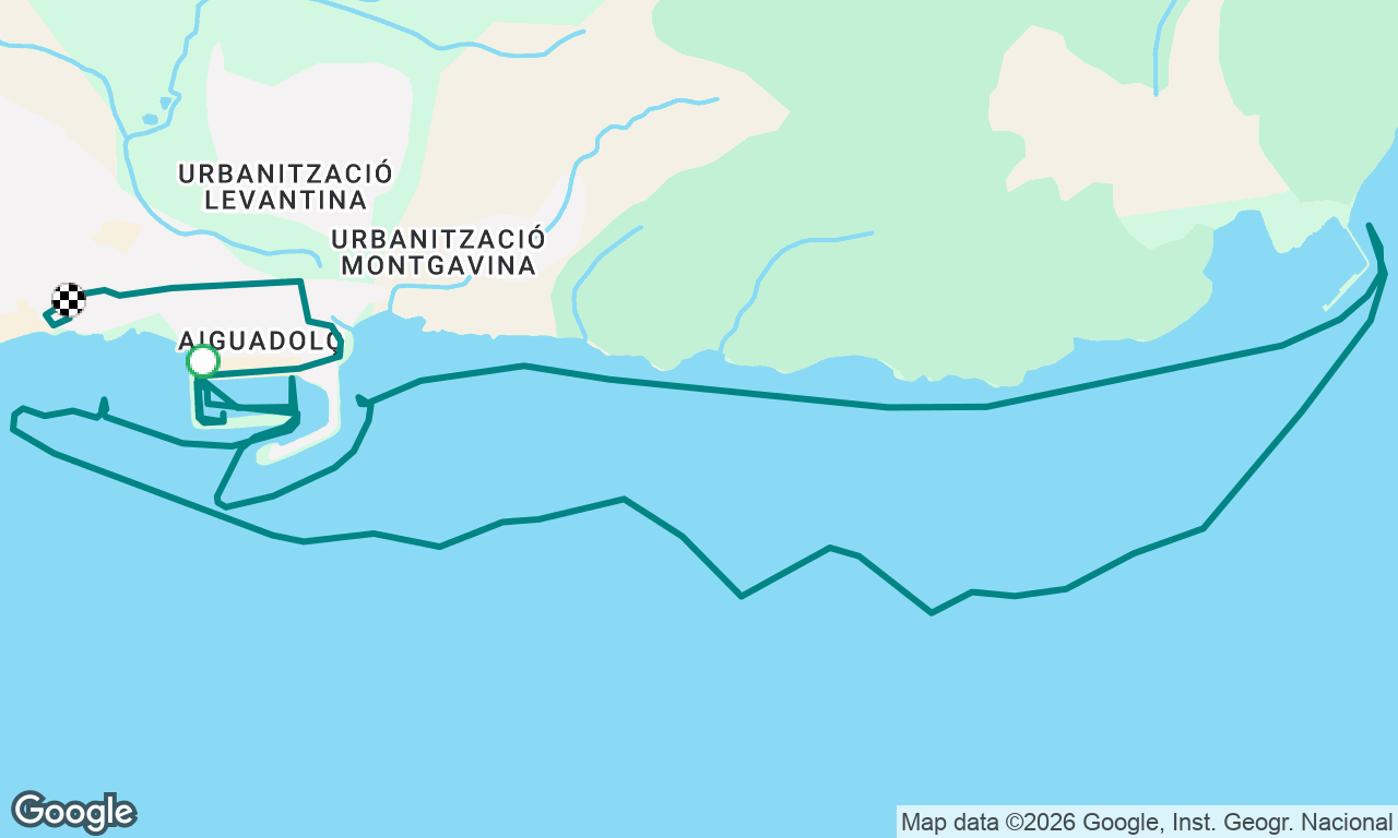 Voyage map