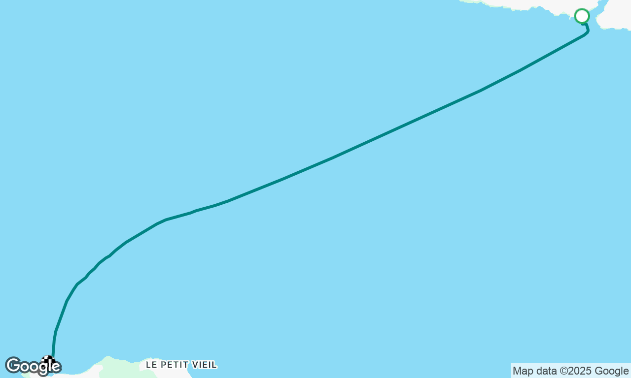 1-Tack, 1-Sail fast trip to L’Herbaudière 💨