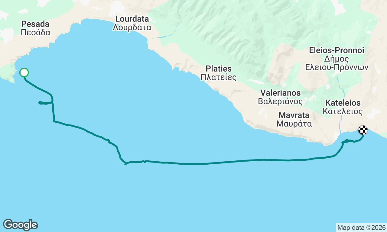 Voyage map