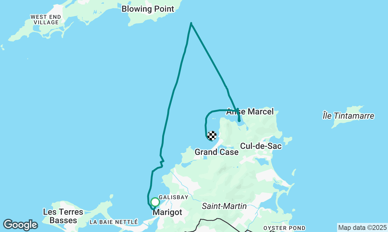 Marigot to Grand Case (St Martin)