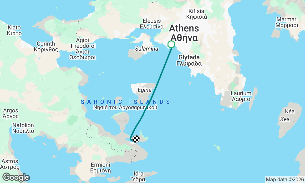Voyage map