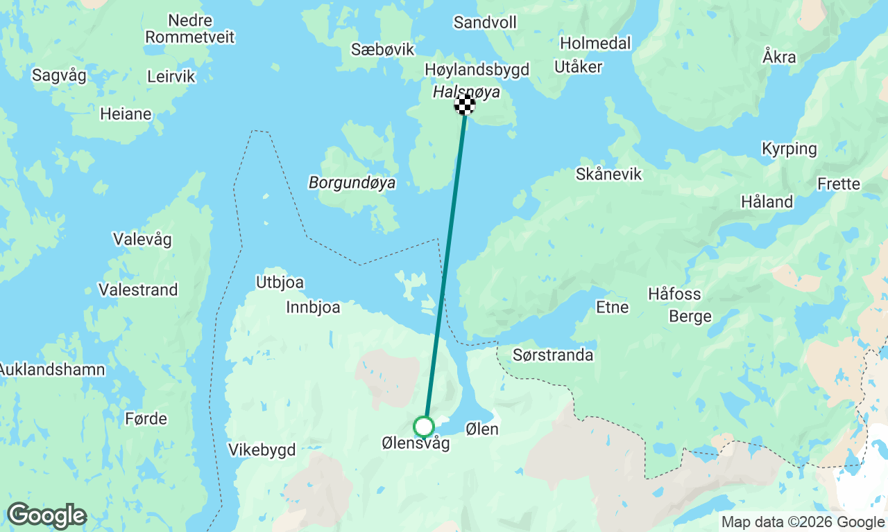 Voyage map