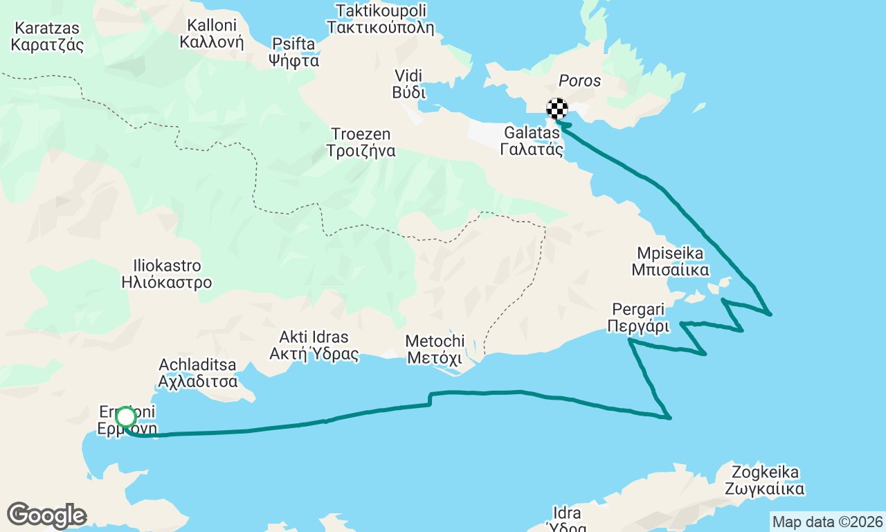Voyage map