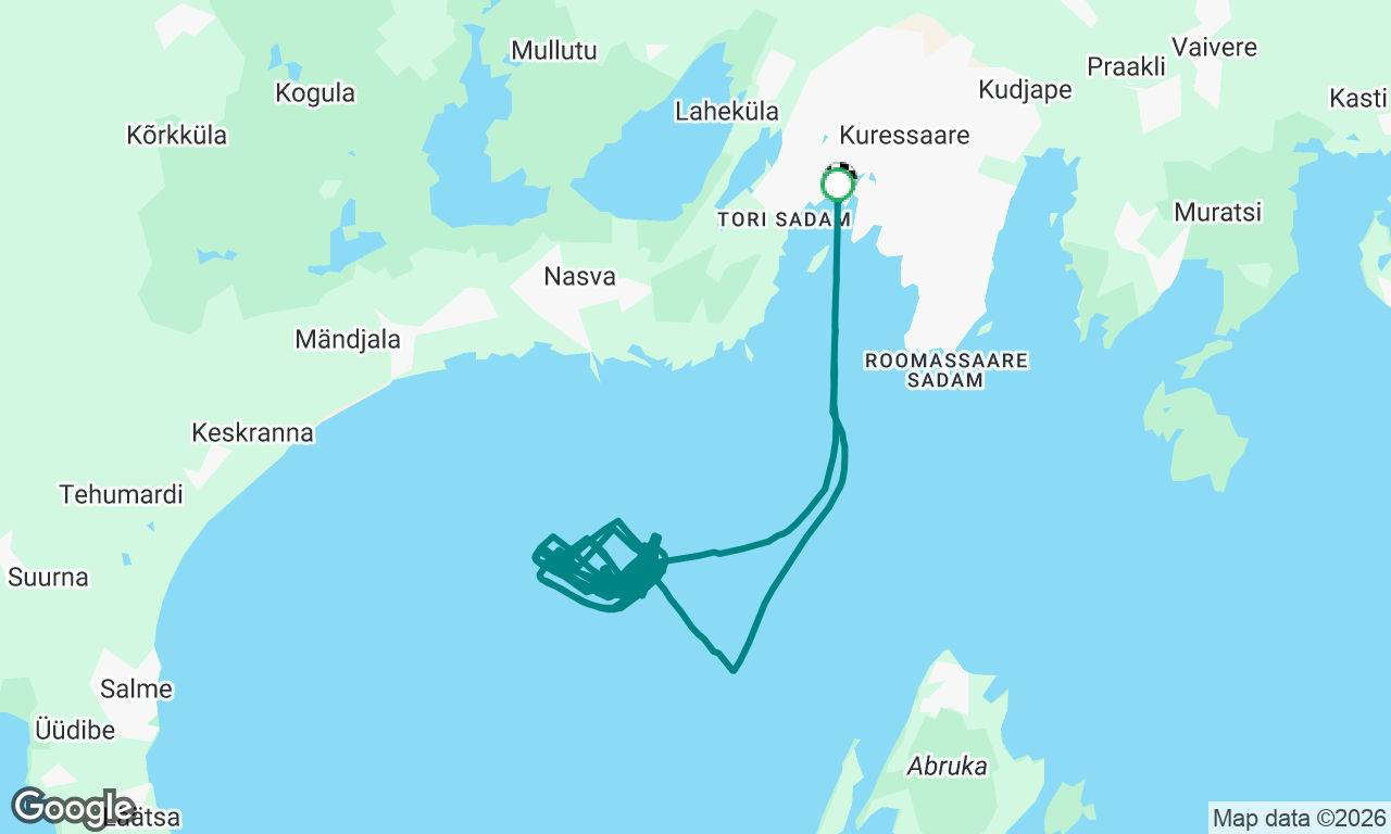 Kuressaare jahisadama regatt 2026 (SMS lühirada)