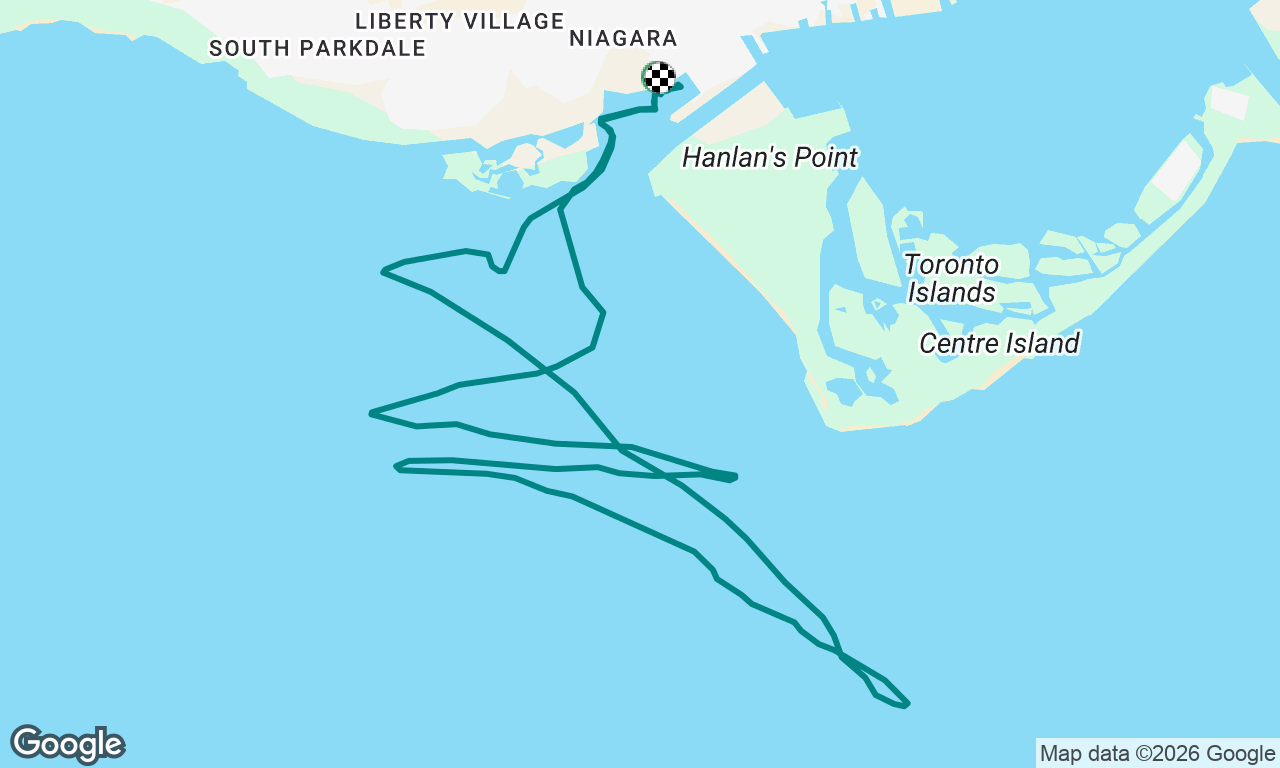 Voyage map