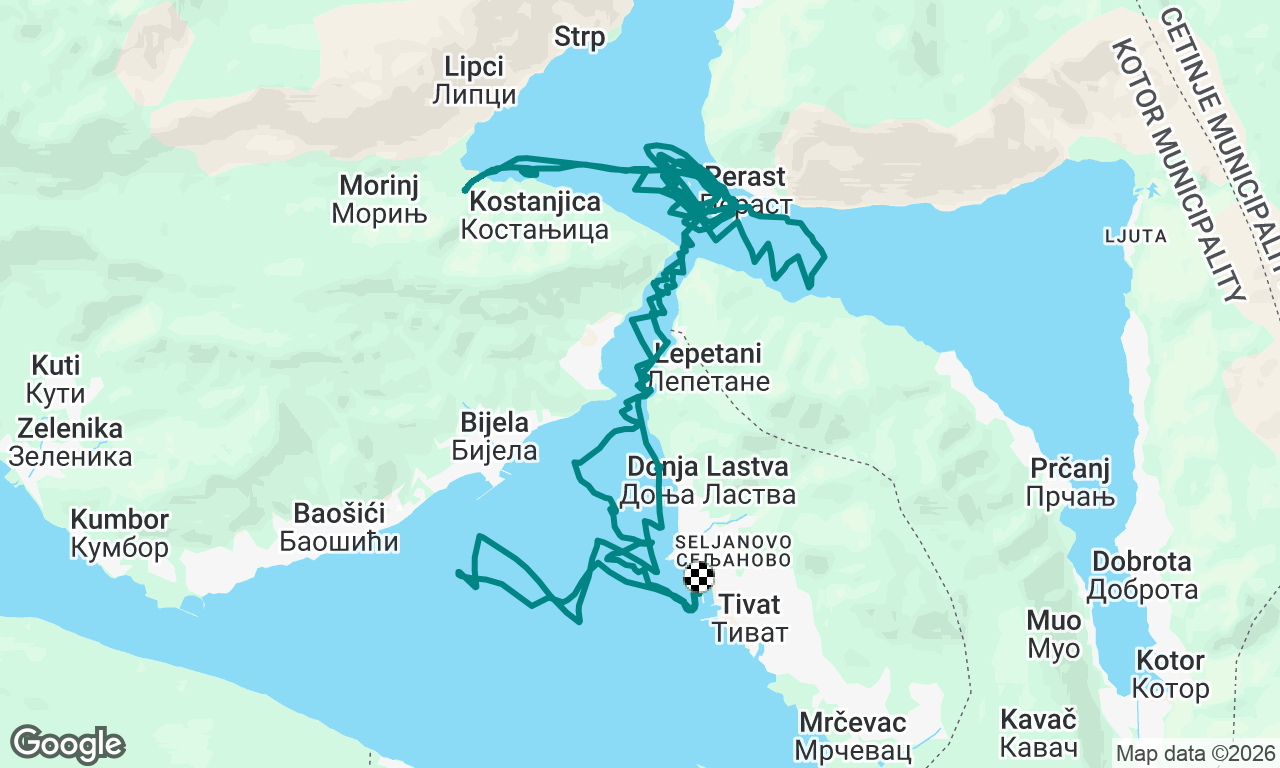 Voyage map