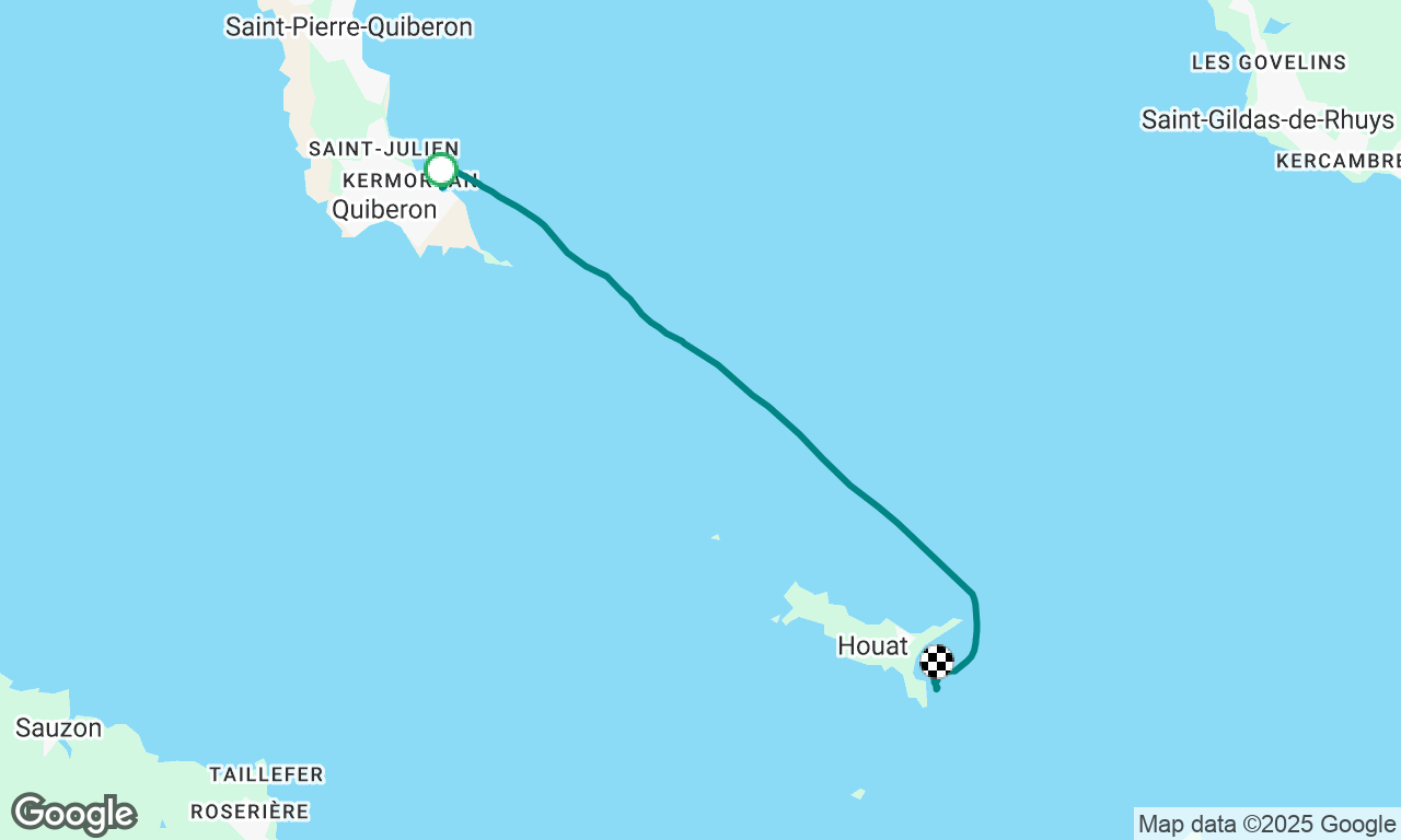 Port Haliguen to Houet-what?