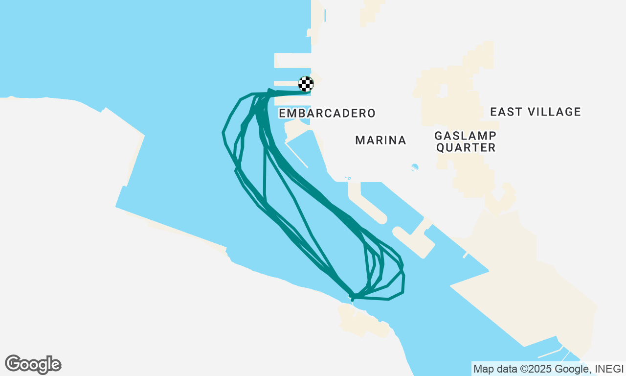 Voyage map