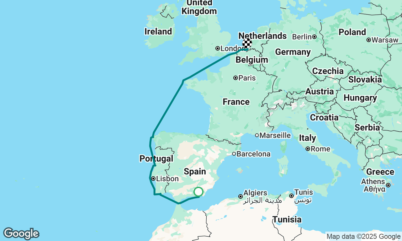Almerimar SP to Wemeldingen NL