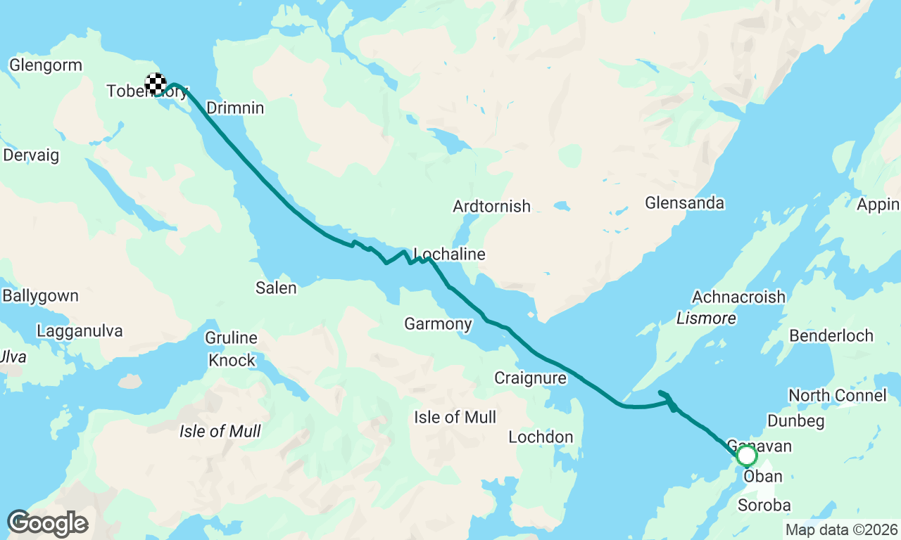 Voyage map
