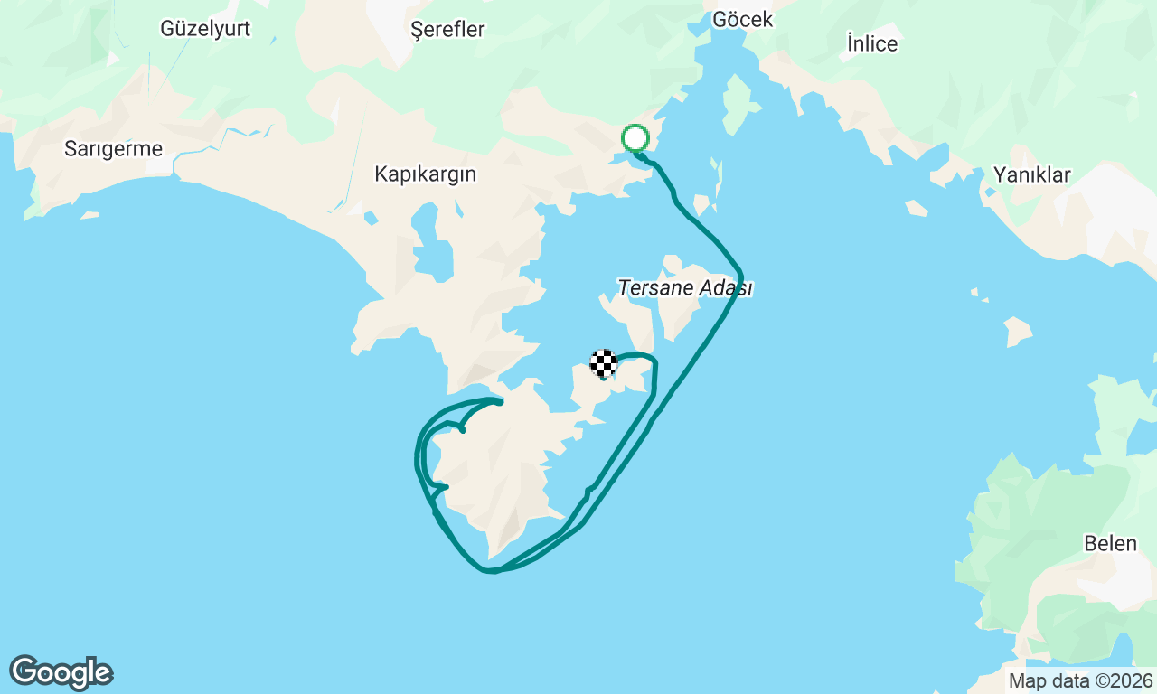 Voyage map