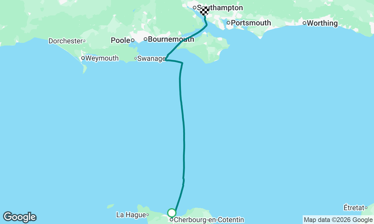 Voyage map