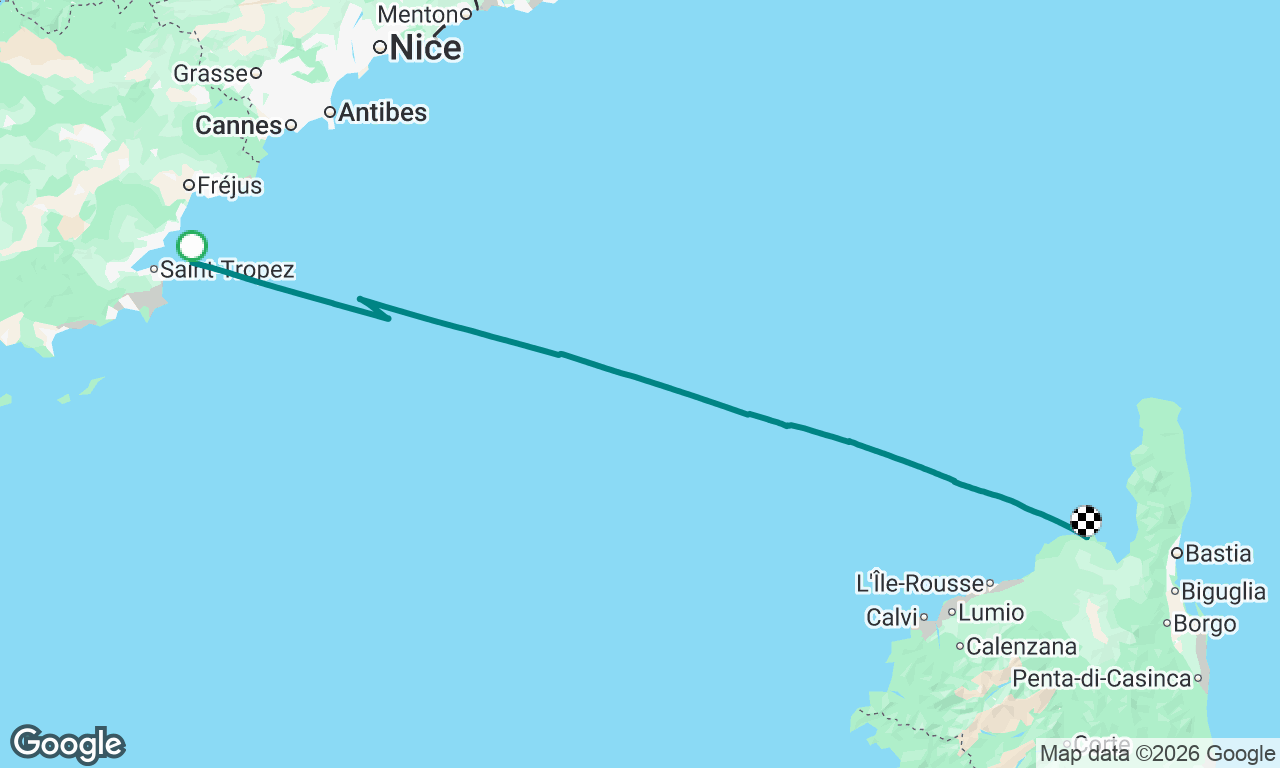 Voyage map