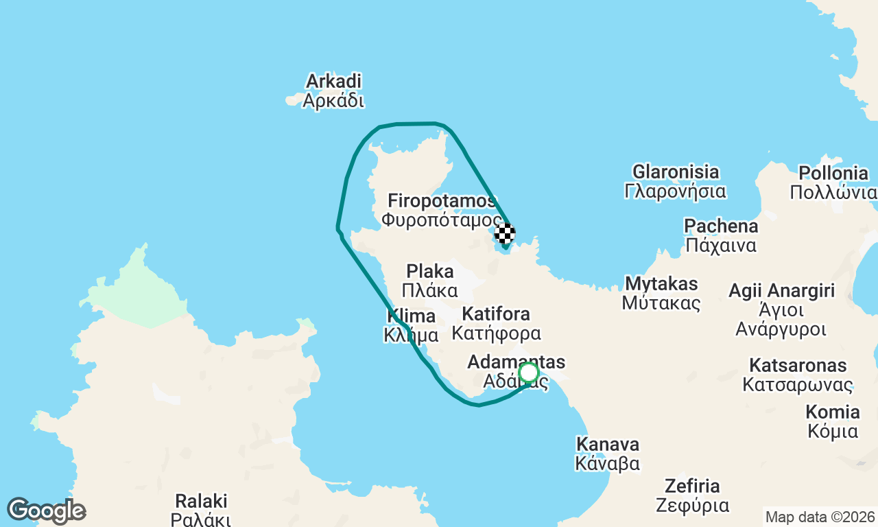 Voyage map