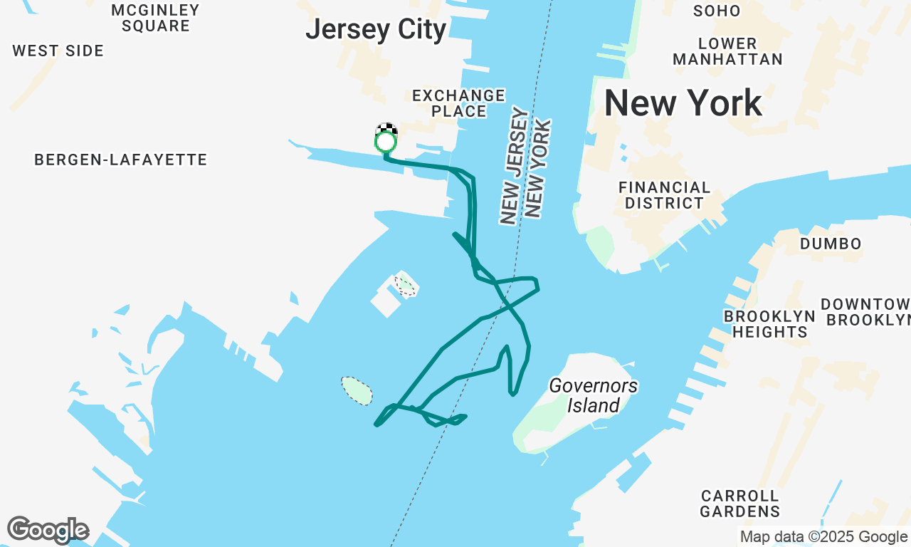Voyage map