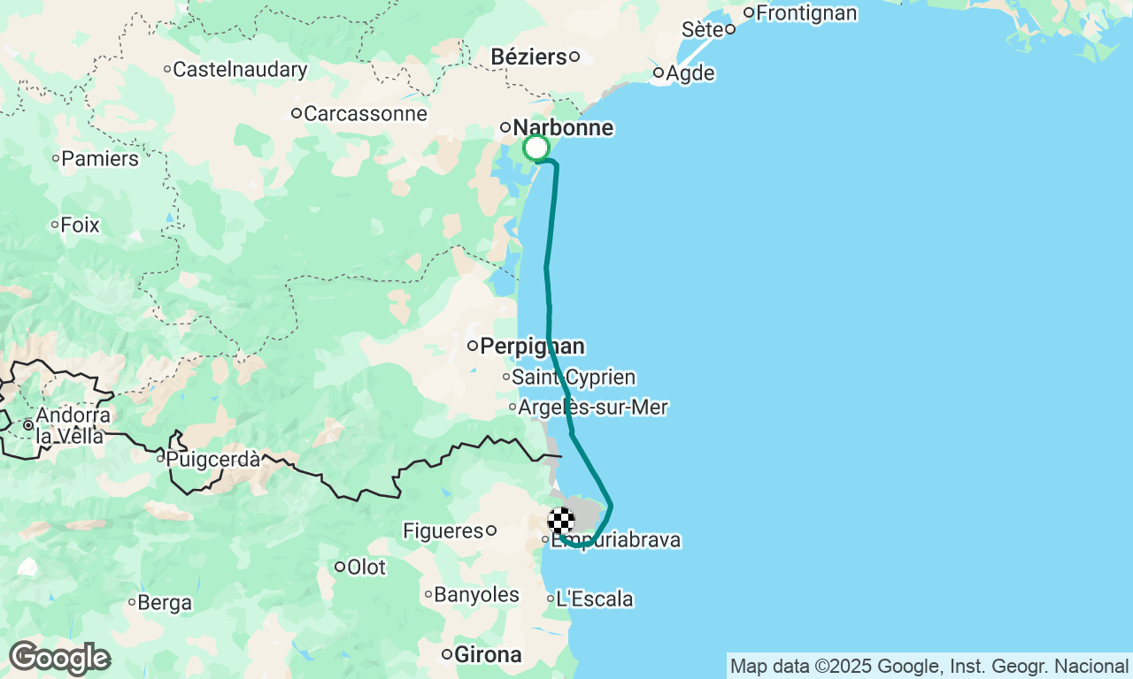 Gruisson to Port Roses 