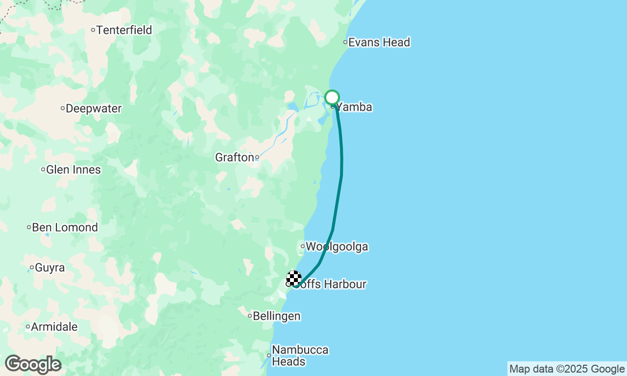QLD25 70. Yamba to Coffs Harbour