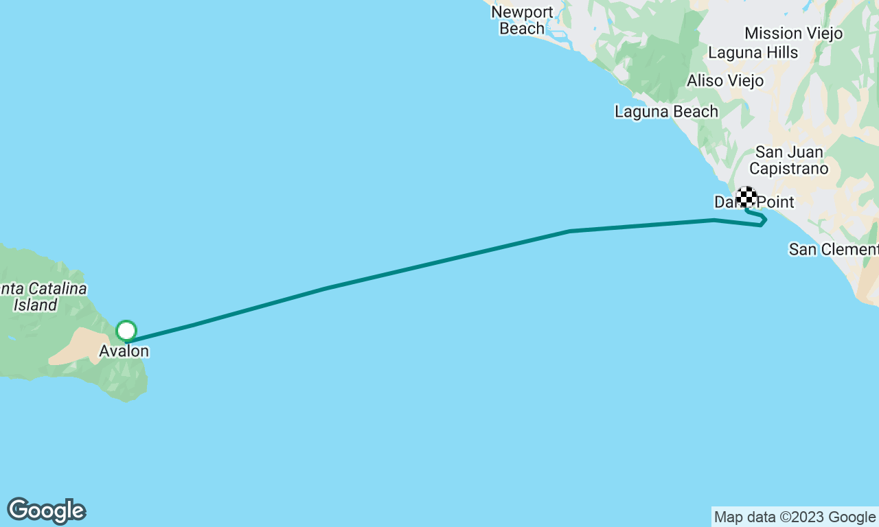Avalon to Dana Point