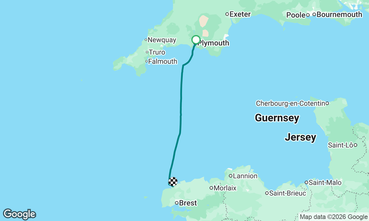 Plymouth to L’Aber Wrac’h
