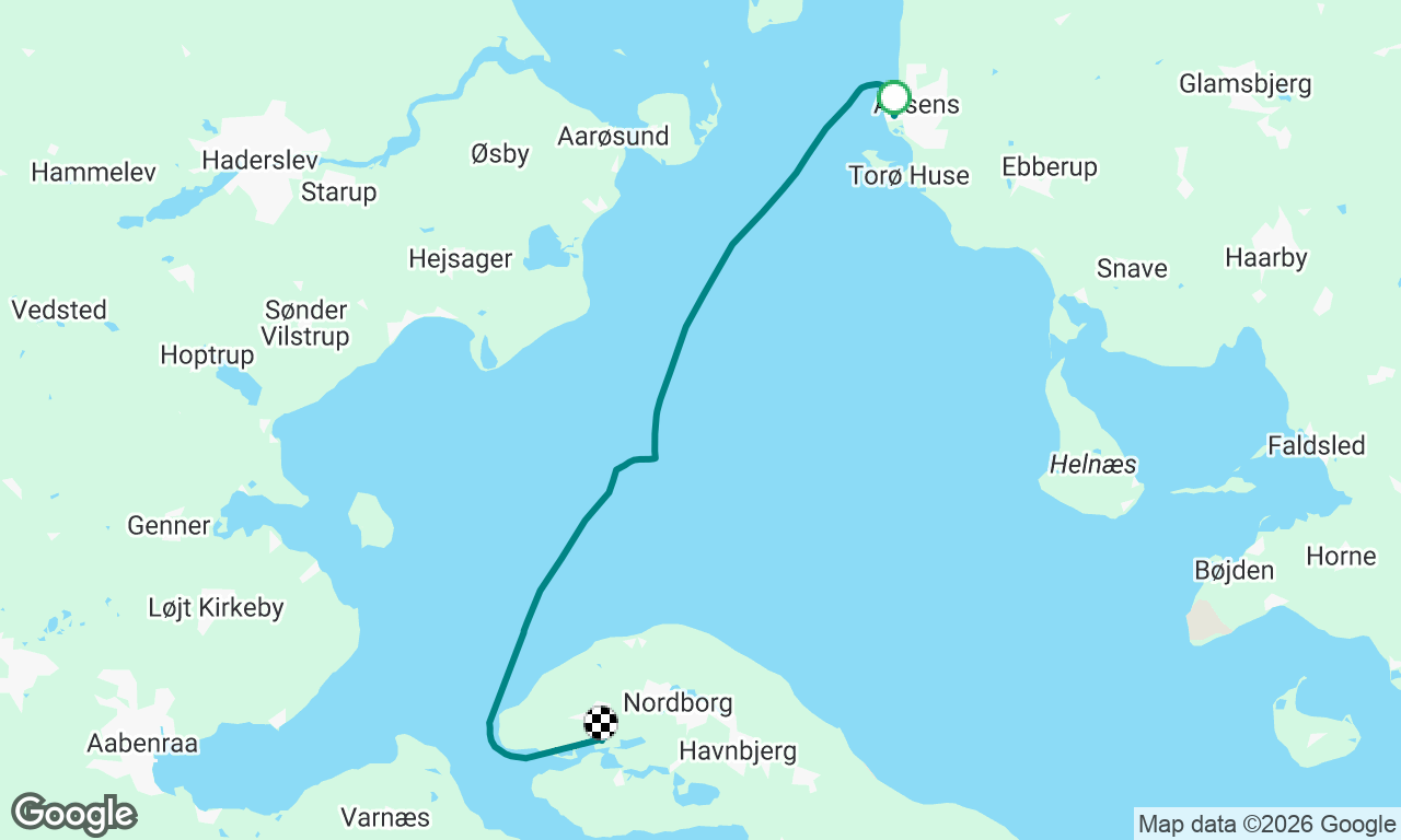 Voyage map