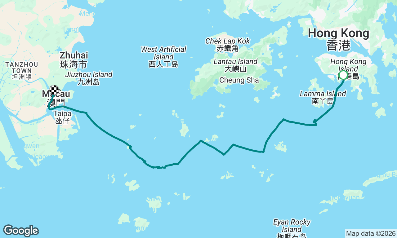 Hong Kong to Macau Rally